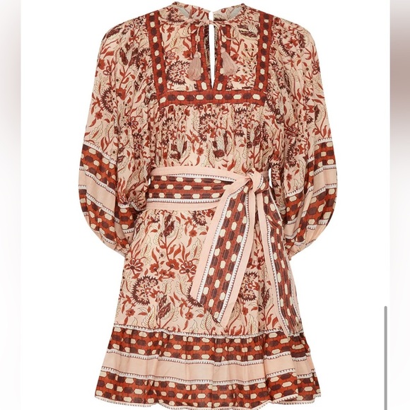 Cleobella Magdalena Mini Dress Boho Floral Print - Picture 5 of 5